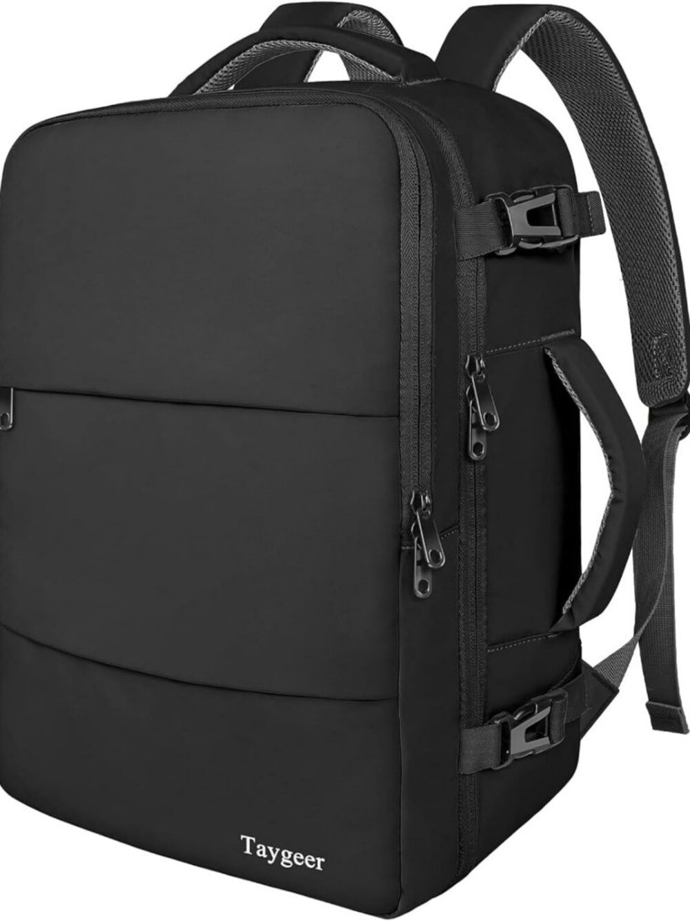 Versatile Travel Backpack for Men & Women, Carry-On with Shoe Compartment